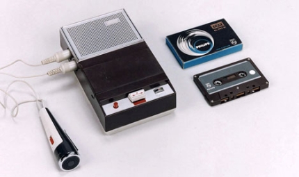 First Philips recorder and tape