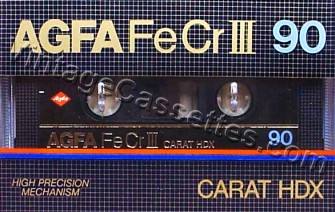AGFA FeCrIII Carat HDX 1982