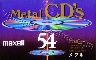 Maxell Metal CD's 1992