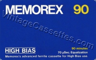 Memorex High Bias 1978