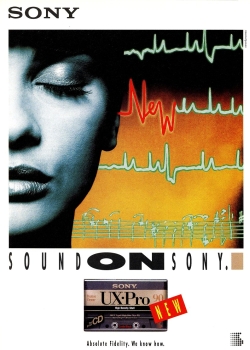 SONY 1992 UX-PRO AD
