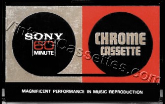 SONY Chrome 60 1972