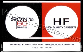 SONY HF 60 1972