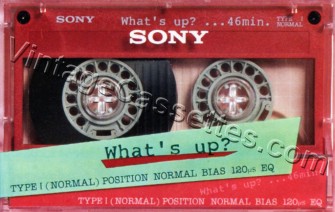 SONY What's Up Red 1985
