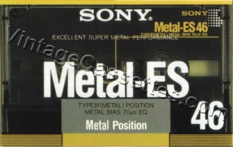 SONY METAL-ES 1988