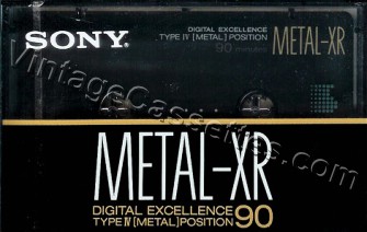 SONY METAL-XR 1989
