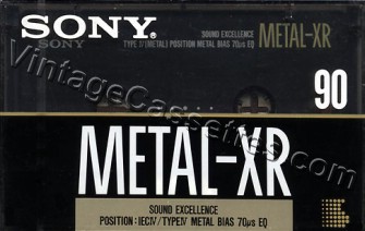 SONY METAL-XR 1990