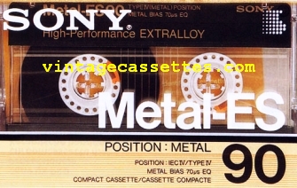 SONY METAL-ES 1985