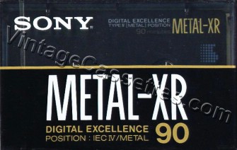 SONY METAL-XR 1989