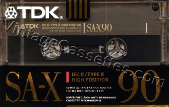 TDK SA-X 1990