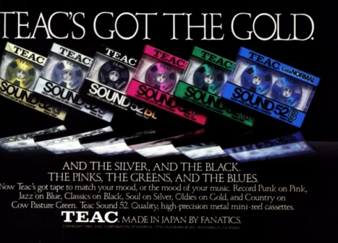 TEAC 1984 AD